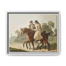 Illustration of farmers from The Costume of Yorkshire (1814) by George Walker - NOMADEN ART GALLERY