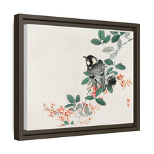 Black-capped chickadee by Kōno Bairei (1844-1895)