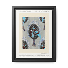 Art Nouveau bird pattern pochoir print in oriental style - NOMADEN ART GALLERY