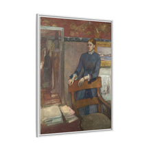 Hélène Rouart in her Father's Study (1886) by Edgar Degas