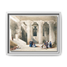 Temple of Egyptian illustration by David Roberts (1796–1864) - NOMADEN ART GALLERY