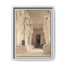Excavated Temple of Gyrshe (Gerf Hussein) Nubia illustration by David Roberts (1796–1864) - NOMADEN ART GALLERY