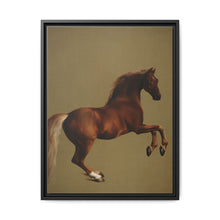 Whistlejacket is an oil-on-canvas painting from about 1762 showing the Marquess of Rockingham's racehorse, rearing up against a blank background. - NOMADEN ART GALLERY