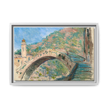 Claude Monet's Bridge at Dolceacqua (1884) - NOMADEN ART GALLERY