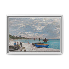 The Beach at Sainte-Adresse (1867) by Claude Monet - NOMADEN ART GALLERY