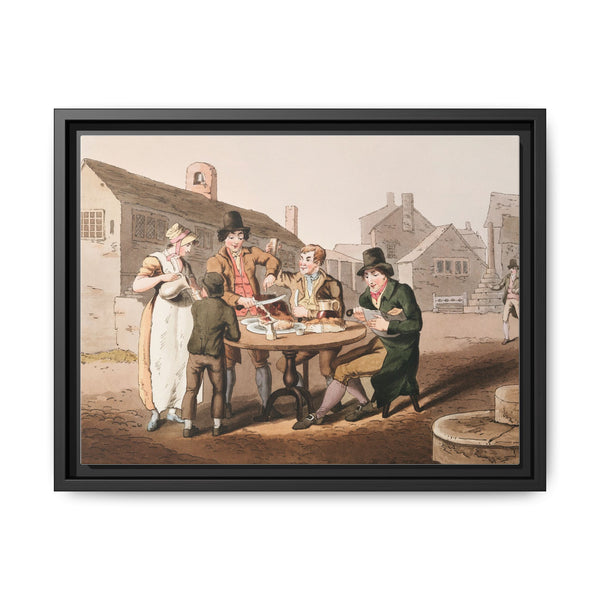 Illustration of midsummer eve from The Costume of Yorkshire (1814) by George Walker - NOMADEN ART GALLERY