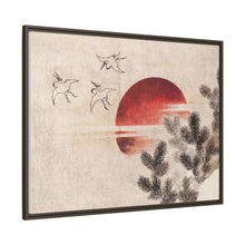 Katsushika Hokusai's birds and sunset, from Album of Sketches (1814) - NOMADEN ART GALLERY