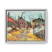 The Factory (1887) by Vincent Van Gogh - Timeless Wall Art Canvas - NOMADEN ART GALLERY
