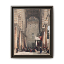Interior of the mosque of the Metwalys (Metwalis) illustration by David Roberts (1796–1864) - NOMADEN ART GALLERY