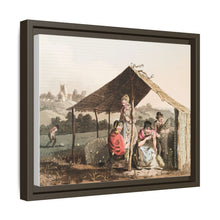 Illustration of teasel field from The Costume of Yorkshire (1814) by George Walker
