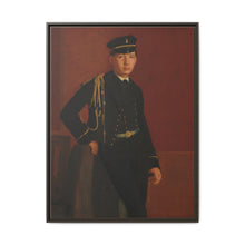 Achille De Gas in the Uniform of a Cadet (1856-1857) by Edgar Degas. - NOMADEN ART GALLERY