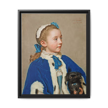 Portrait of Maria Frederike van Reede-Athlone at Seven Years of Age by Jean Etienne Liotard - NOMADEN ART GALLERY