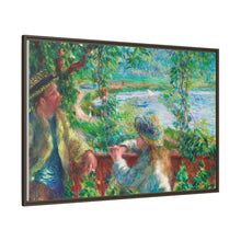 Cerca del lago (1879-1890) de Pierre-Auguste Renoir