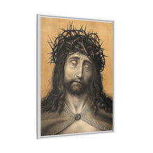 Christ as the Man of Sorrows. Colour lithograph by N.J. Strixner, 1818, after Q. Matsys.