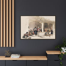 The coffee shop illustration by David Roberts (1796–1864)