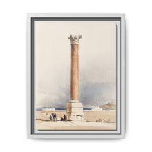 Pompey's Pillar Alexandria illustration by David Roberts (1796–1864). - NOMADEN ART GALLERY
