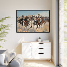 Dismounted: The Fourth Troopers Moving the Led Horses (1890) by Frederic Remington