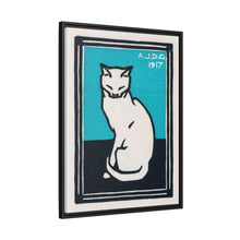 Sitting cat (1917) by Julie de Graag