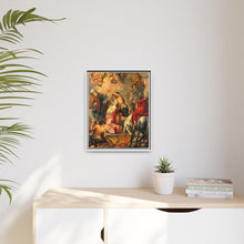 The martyrdom of Saint Apollonia. Oil painting after Jacob Jordaens.