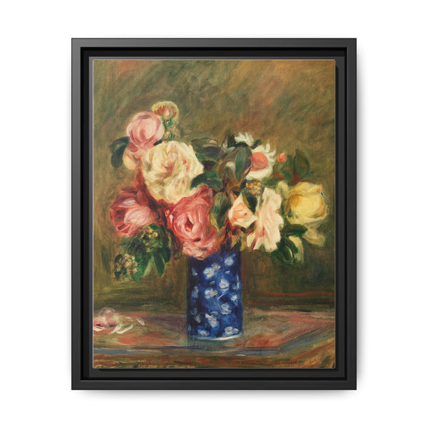 Bouquet of Roses (Le Bouquet de roses) (1882) by Pierre-Auguste Renoir. - NOMADEN ART GALLERY