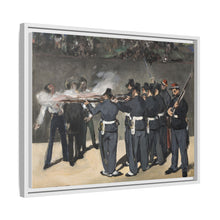 La ejecución del emperador Maximiliano (1867) de Édouard Manet