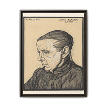 Portret van Dina Klaver (1916) by Julie de Graag - NOMADEN ART GALLERY
