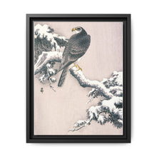 Goshawk on Snow-covered Pine Bough by Ohara Koson (1877–1945) - NOMADEN ART GALLERY