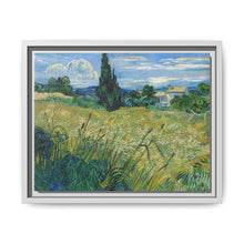 Vincent van Gogh's Green Wheat Field with Cypress (1889) - NOMADEN ART GALLERY