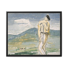 A weary pilgrim (1936) watercolor by Mikulas Galanda - NOMADEN ART GALLERY