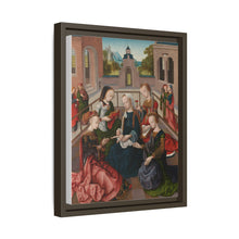 The Virgin and Child with Four Holy Virgins (c. 1495 - c. 1500) by Master of the Virgo inter Virgines
