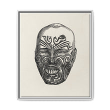 Ancient face from 19th Century Grammar of Ornament by Owen Jones. - NOMADEN ART GALLERY