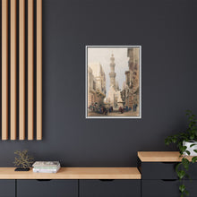 Bullack Cairo illustration by David Roberts (1796–1864) - Canvas Wall Art