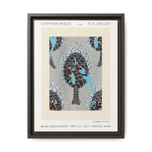 Art Nouveau bird pattern pochoir print in oriental style - NOMADEN ART GALLERY