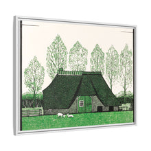 Farmhouse with thatched roof (1919) by Julie de Graag