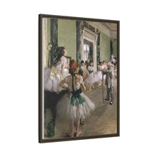 La clase de danza de Edgar Degas (1875) 