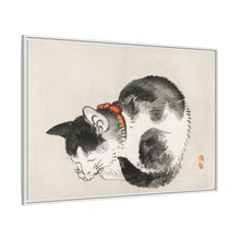 Sleeping cat by Kōno Bairei (1844-1895)