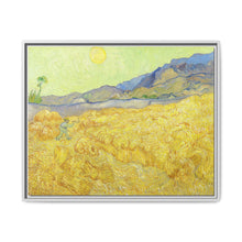 Van Gogh's Wheatfield with a reaper (1889) - NOMADEN ART GALLERY