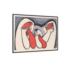 Crying women (1938), abstract painting by Mikulas Galanda