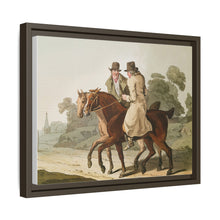 Illustration of farmers from The Costume of Yorkshire (1814) by George Walker