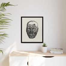 Ancient face from 19th Century Grammar of Ornament by Owen Jones. - NOMADEN ART GALLERY