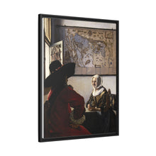 Johannes Vermeer’s Officer and Laughing Girl (ca. 1657)