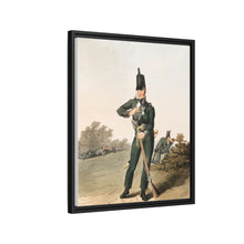 Illustration of North York militia from The Costume of Yorkshire (1814) by George Walker
