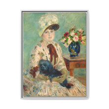 Pierre-Auguste Renoir's Mlle Charlotte Berthier (1883) - NOMADEN ART GALLERY