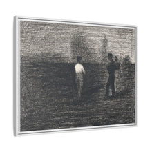 Peasants (ca. 1881–1884) by Georges Seurat