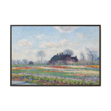 Claude Monet's Tulip Fields at Sassenheim (1886). Original from the Sterling and Francine Clark Art Institute. - NOMADEN ART GALLERY