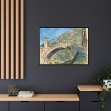 Claude Monet's Bridge at Dolceacqua (1884) - NOMADEN ART GALLERY