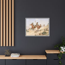 Apache Indians on Horseback by Herman Wendelborg Hansen