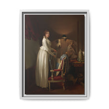 The Artist's Wife in His Studio (c. 1795–99) by Louis Léopold Boilly - NOMADEN ART GALLERY