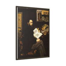 Retrato de Émile Zola (1868) de Edouard Manet 
