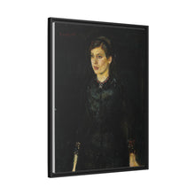 Inger in Black (1884) by Edvard Munch - NOMADEN ART GALLERY